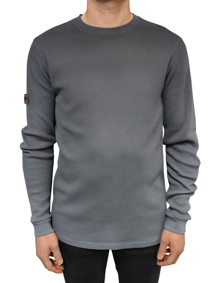 ARB Waffle Long Sleeve - CHARCOAL - Men's