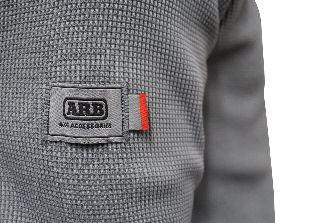 ARB Waffle Long Sleeve - CHARCOAL - Men's