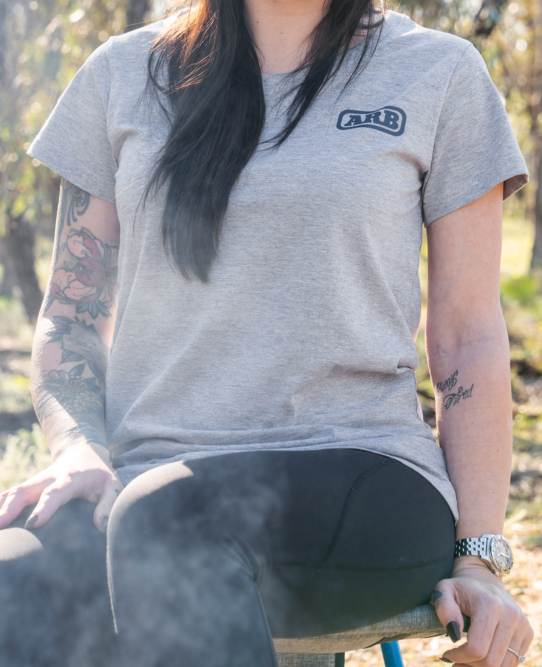 ARB Core Tee - GREY MARLE - Women's