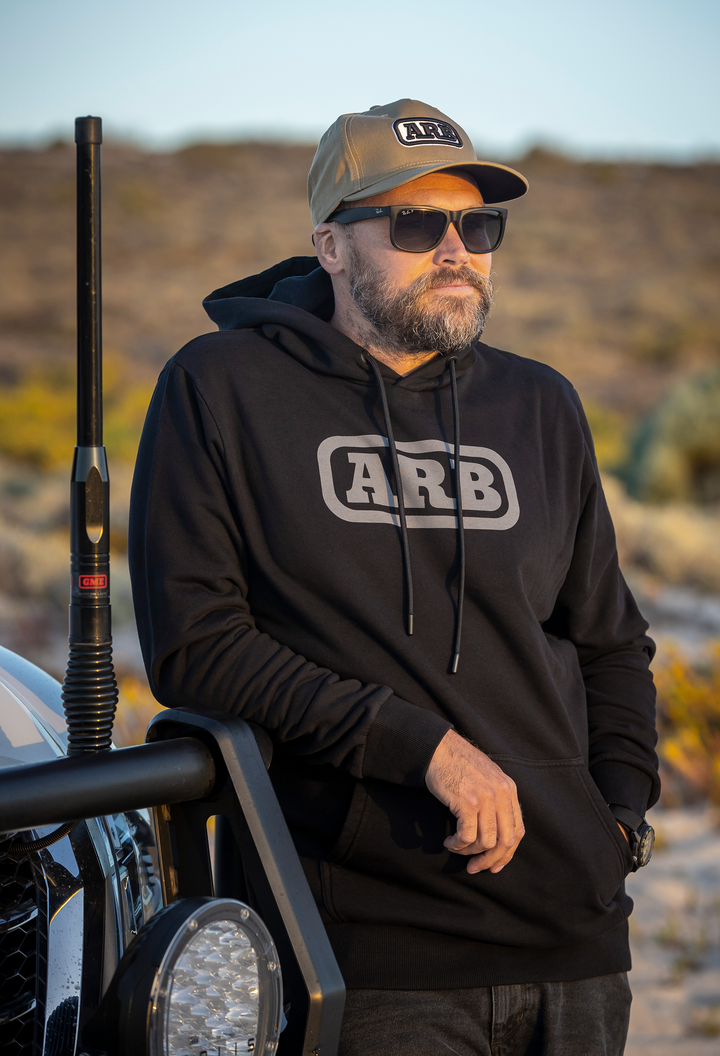 ARB Core Mid-Weight Hoodie - BLACK - Men's